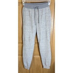 Lululemon Men’s At Ease Joggers XS Gray Textured Knit Pants